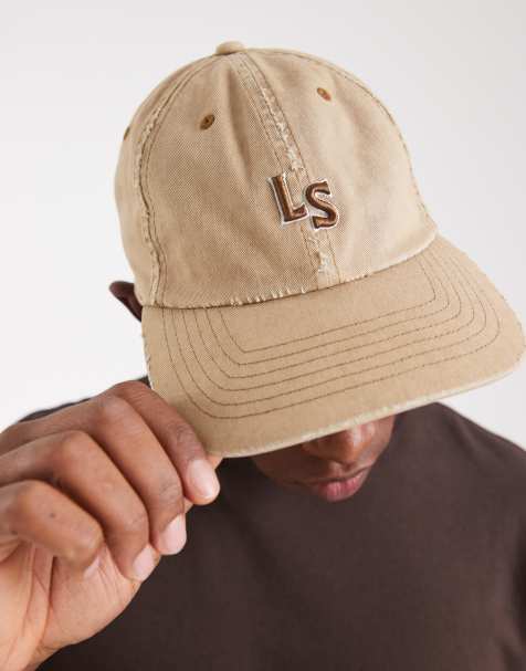 Levi's - LS - Cappellino écru con monogramma del logo - view 1