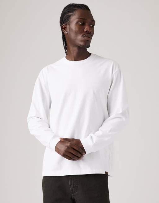 Levi's Ls workwear tee bright white in white, 4 of 4