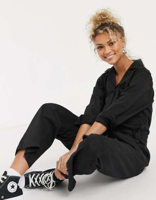 Levi's luella jumpsuit in black | ASOS