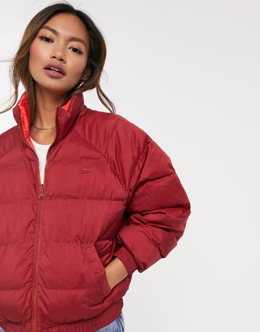 Levi's - Lydia - Doudoune réversible - Rouge | ASOS