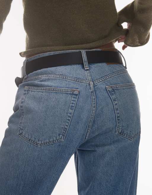 Levi's – Madison – Svart läderskärp, 3 av 3