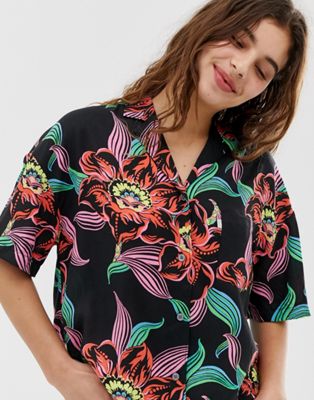 Levi's Mahina shirt in tropical print 