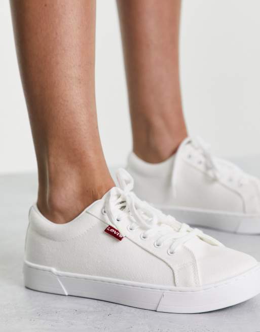 Levis trainers clearance white