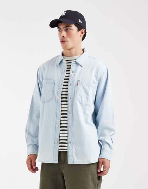 Levi's - Mariposa - Giacca da lavoro azzurra - view 1