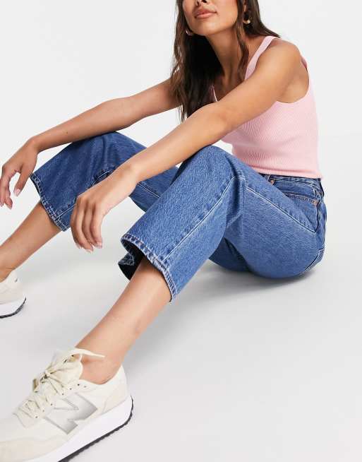 Levi's math club flared jeans in mid wash, 4 of 4