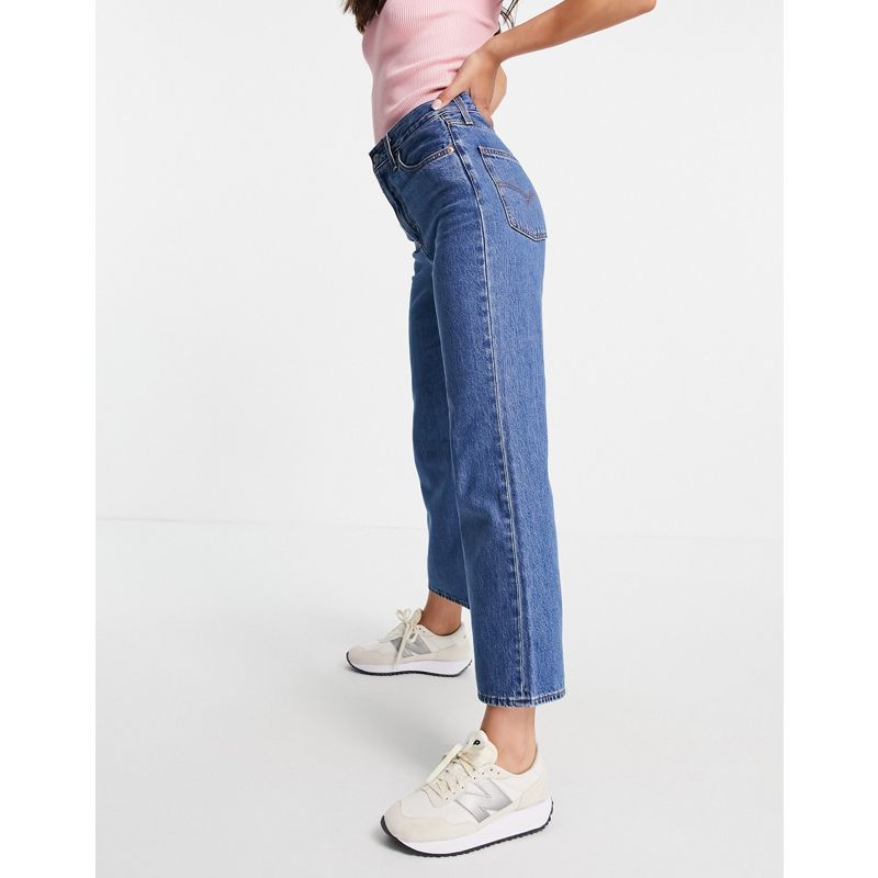  Donna Levi's - Math Club - Jeans a zampa lavaggio medio