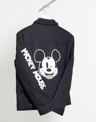 Mickey Mouse sherpa trucker jacket | ASOS