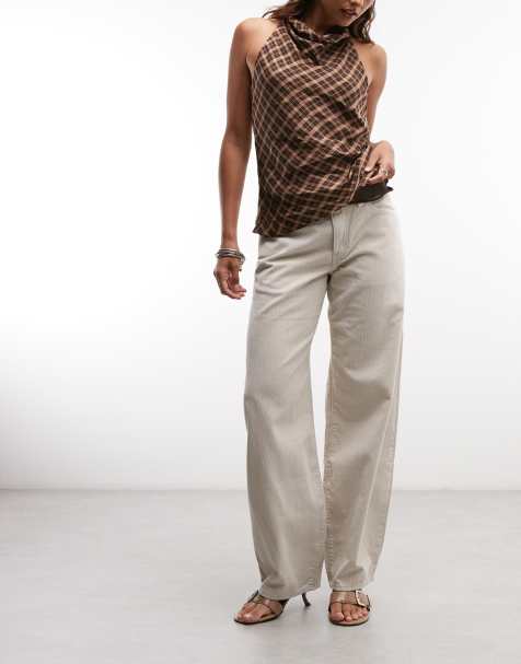 Levi's middy balloon jeans in oat - view 1