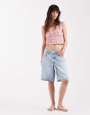 Middy - Bermuda en jean - Bleu clair W30