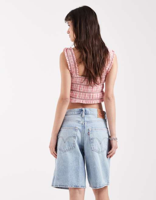 Levi's - Middy - Bermuda en jean - Bleu clair, 5 de 5