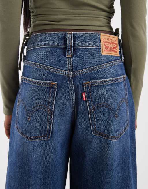 Levi's - Middy - Jean ballon - Bleu moyen, 4 de 5