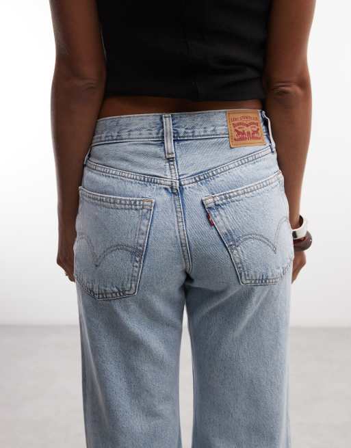 Levi's - Middy - Jean bootcut ample - Bleu délavé, 4 de 5