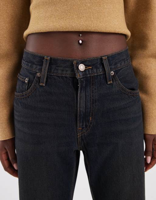 Levi's - Middy - Jean bootcut ample - Noir, 5 de 5