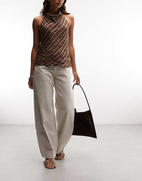 Levi's - Middy - Jeans a palloncino beige - view 1
