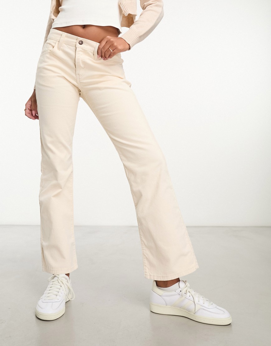 Levi’s Middy Straight fit jean in cream-White