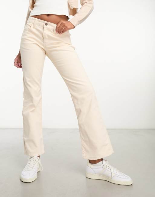 Cream levi sales jeans