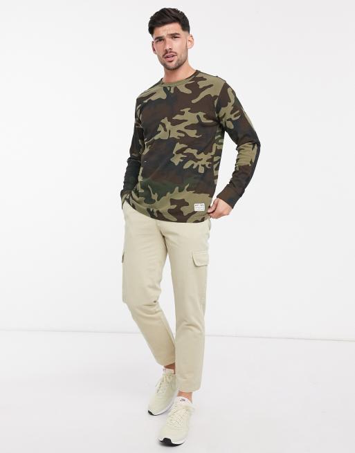 Levis t hot sale shirt army