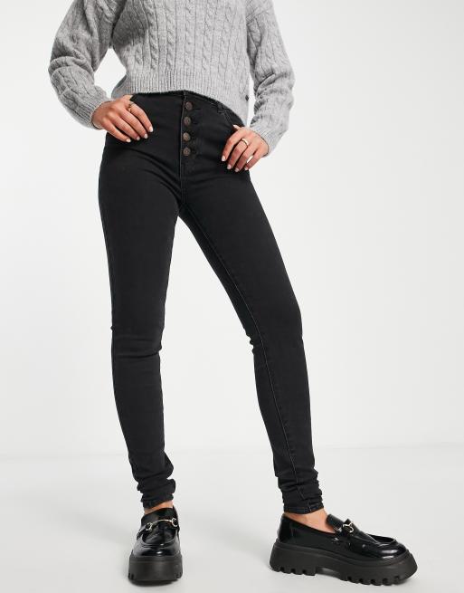 Levi's - Mile High - Formgivende skinny-jeans i blå