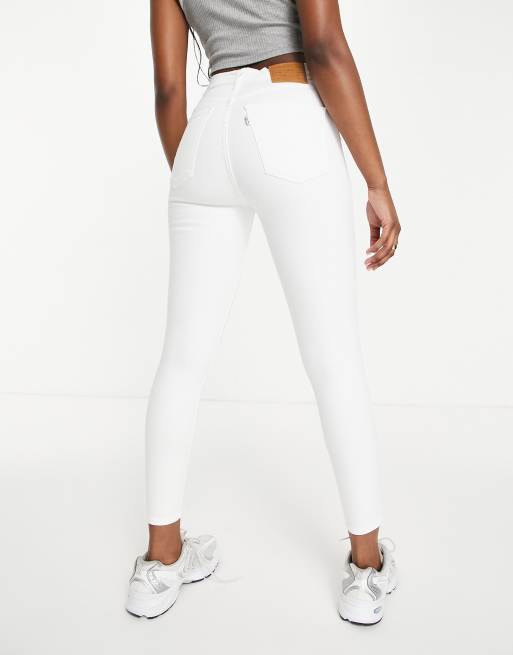 Levis mile sale high white