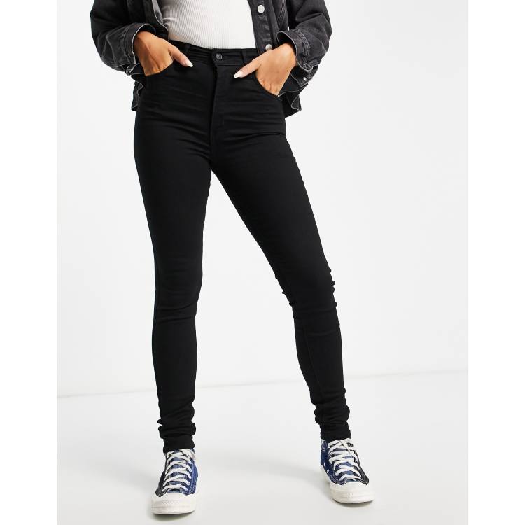 Levi s Mile High Skinny Jean in Clean Black