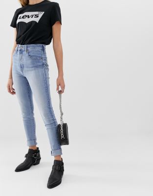 levi's sky high skinny