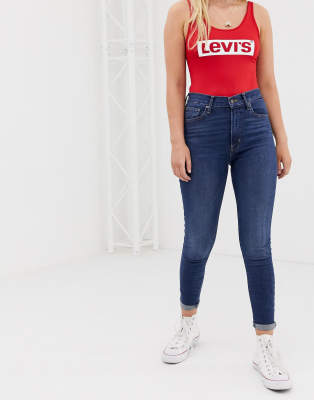 levi's mile high rise super skinny