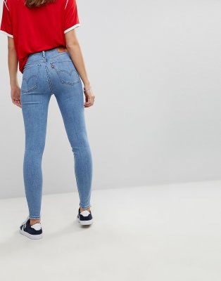 levi's mile high super skinny blue