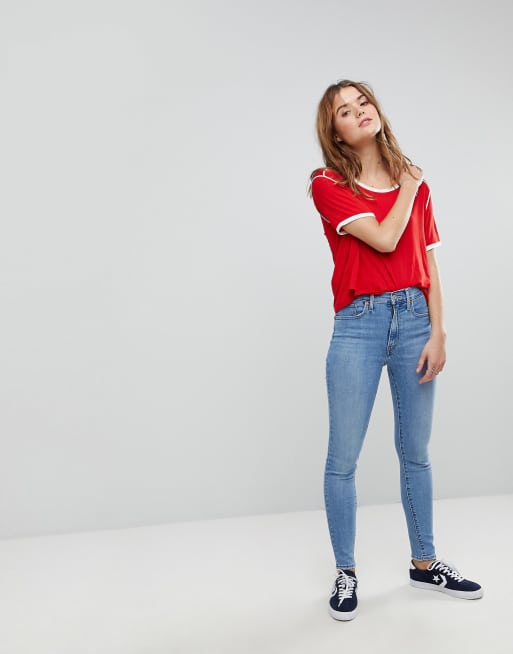 Levi's 710 super outlet skinny mile high