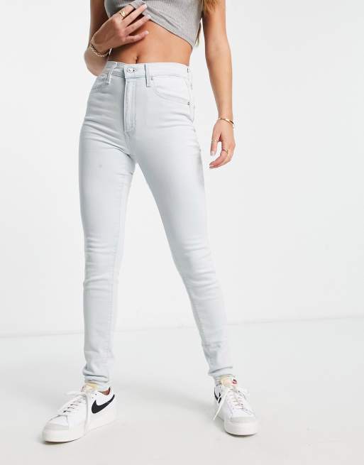 Levi's sky high super sales skinny