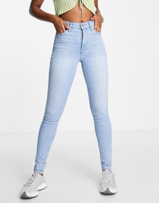 Levi's mile high 2024 super skinny breakthrough blue