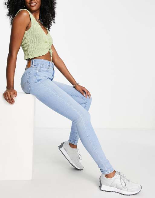 Levi's mile high store light blue