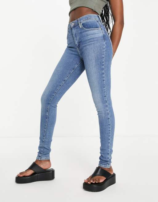 Levi s mile high super skinny jeans in mid wash