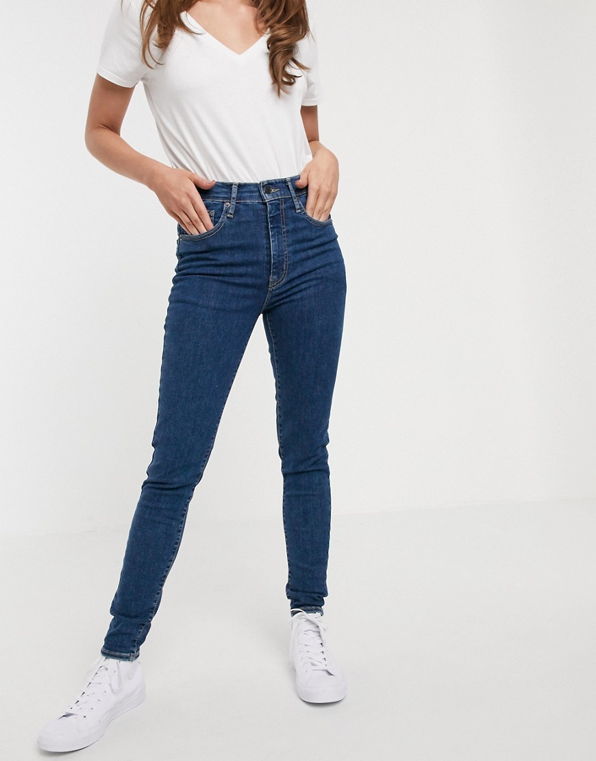 Levi's Mile High super skinny jeans-Blue