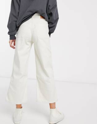 mile high cropped wide leg levi's