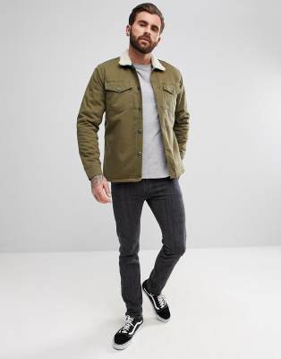 levi's military sherpa jacket