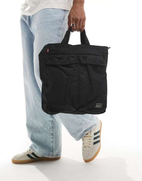 Levi's – Mission Bay – Tragetasche aus Canvas in Schwarz - view 1