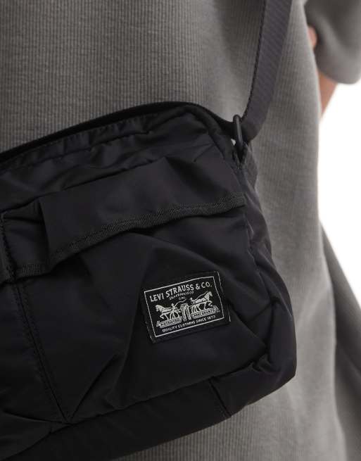 Levi's – Mission Bay – Umhängetasche in Schwarz, 2 von 4