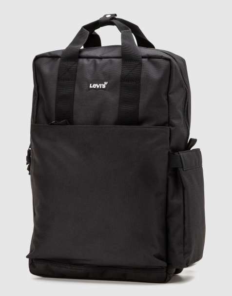 Levi's - mochila grande L-Pack en negro - view 1