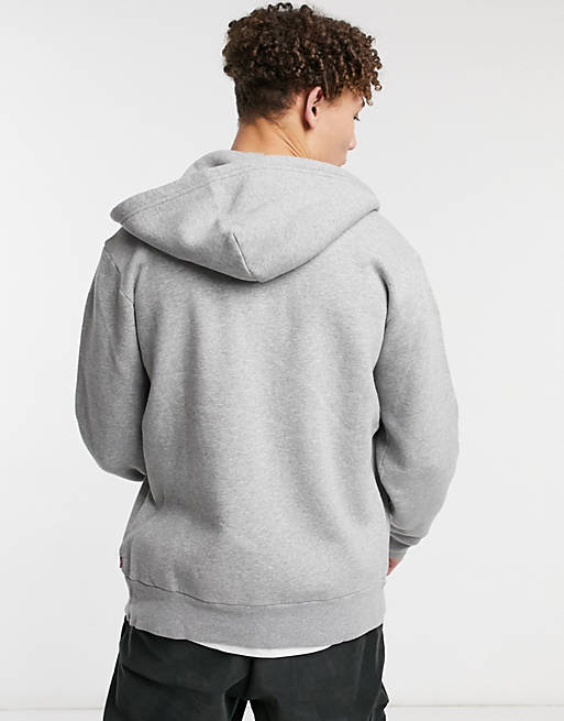 Levi's modern vintage outline logo full zip hoodie in grey marl