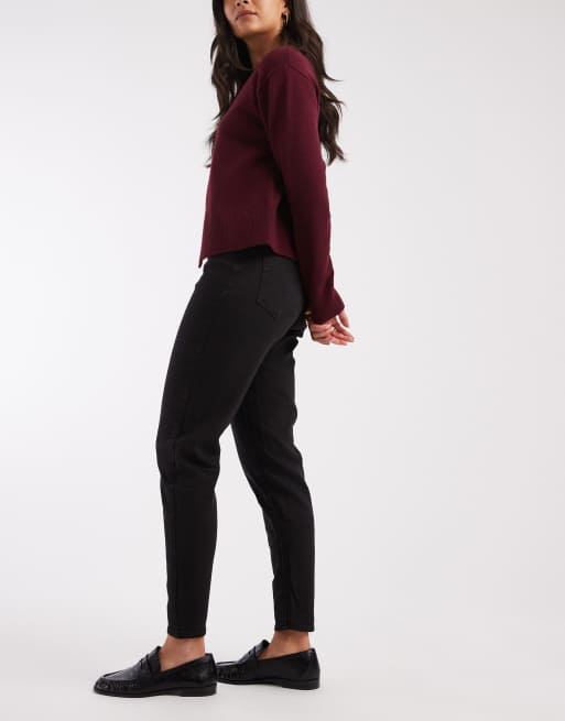 Levi's - Mom jeans vita alta neri , 2 di 5