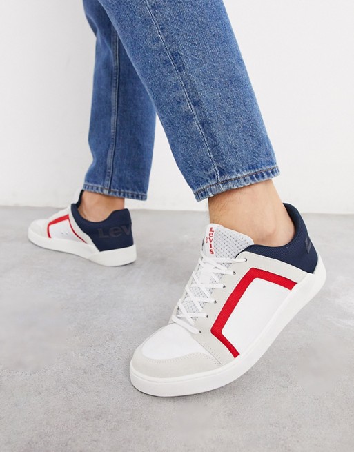 Levi's mullet 2.0 trainers in white