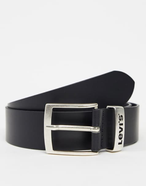 Levi's - New Ashland - Ceinture en cuir - Noir - view 1