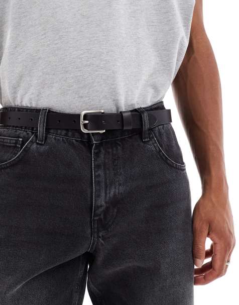 Levi's - New Narrow - Ceinture en cuir - Noir - view 1