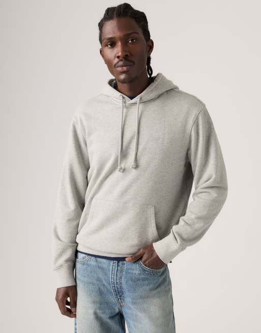 Levi's New original housemark hoodie in beige, 4 of 4