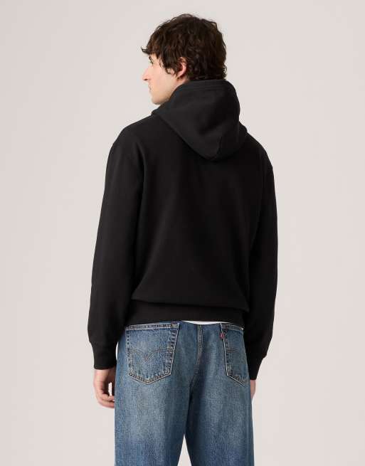 Levi's New original housemark hoodie in black, 2 of 4