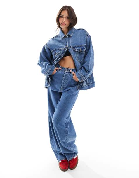 Levi's – Niebieska kurtka jeansowa typu trucker oversize - view 1