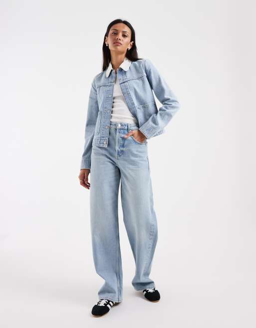 Levi's – Niebieska kurtka trucker w stylu utility, 2 z 4