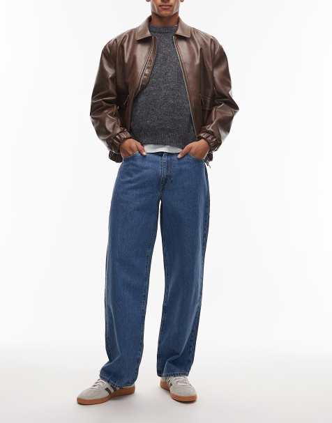 Levi's – Niebieskie jeansy baggy 578 - view 1