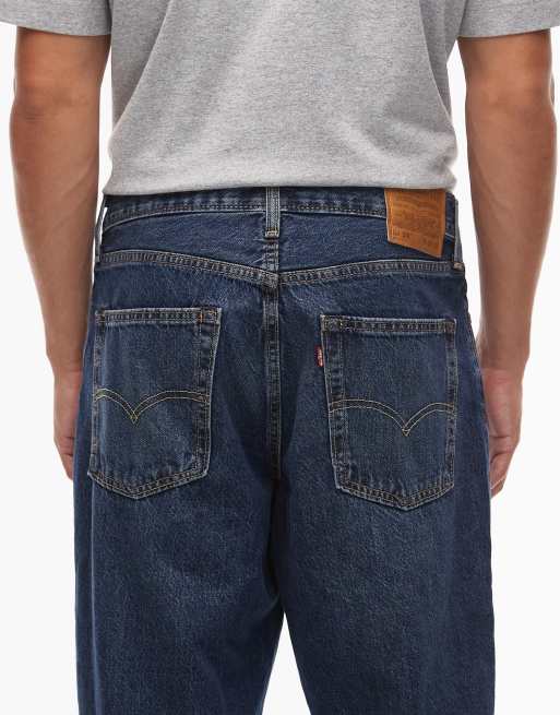 Levi's – Niebieskie jeansy baggy 578 , 5 z 5