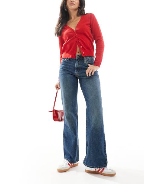 Levi's – Niebieskie jeansy baggy '94 z rozszerzanymi nogawkami - view 1